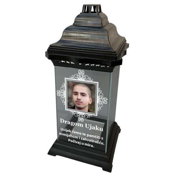 Personalizirani lampion sa slikom i vlastitim natpisom